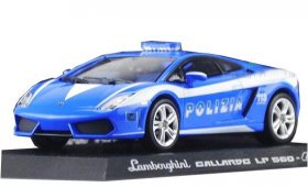 Blue 1:43 Police NOREV Diecast Lamborghini Gallardo LP560-4