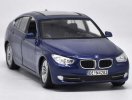 Blue / Silver 1:24 Scale MotorMax Diecast BMW 5 Series GT Model