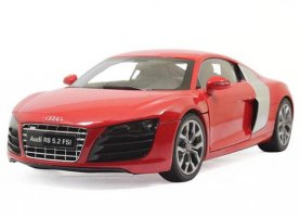 Red 1:18 Scale Kyosho Diecast Audi R8 Model
