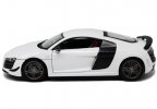 1:18 Silver / White / Black Maisto Diecast Audi R8 GT Model