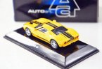 1:64 Scale AUTOART Red / Yellow Diecast Ford GT Model