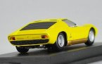 Red / Yellow 1:43 Scale Diecast Lamborghini Miura P400SV Model