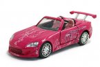 Pink 1:32 Scale JADA Diecast Honda S2000 Car Toy