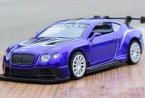 Blue / Red 1:43 Scale Kids Diecast Bentley Continental GT3 Toy