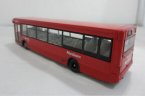 1:76 Scale Red Diecast Man Lions Single Decker Bus Model
