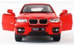 Kids 1:36 Scale Red /Black /Silver /White Diecast BMW X6 Toy