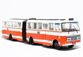 Orange 1:76 Scale NO. 57 ShangHai SK661F Die-Cast Bus Model