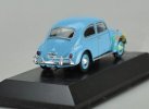 Blue 1:43 Scale IXO Diecast Volkswagen Fusca 1961 Model