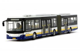1:64 Scale NO.1 Articulated Diecast BeiJing BRT Bus Model
