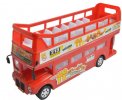 Large Scale Red Kids Electric London Double-decker Bus Toy