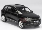 Blue / Brown Kids Pull-Back 1:36 Scale Diecast VW Touareg Toy