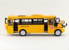 Kids Yellow Pull-Back Function Die-Cast School Bus Toy