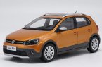 Orange 1:18 Scale Diecast VW Cross Polo Model