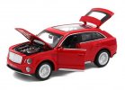Black / Red / White / Blue 1:32 Kids Diecast Bentley EXP 9F Toy