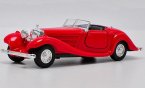 Red Kid 1:36 Scale Diecast 1936 Mercedes Benz 500K Roadster Toy