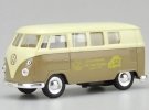 Brown 1:36 Scale Welly Diecast Volkswagen T1 Bus Toy