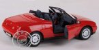 Red 1:18 Scale MaiSto Diecast 1995 Alfa Romeo Spyder Model