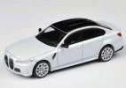 Green / White 1:64 Scale Paragon Diecast BMW M3 G80 Model