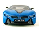 Blue / Gray / Silver 1:32 Scale Kids Diecast BMW I8 Toy
