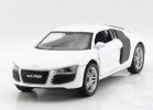 Kids White / Red / Black 1:32 Scale Diecast Audi R8 Toy