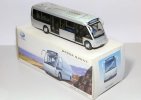 1:36 Scale Silver Chinese FAW Coach Bus Model