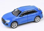 Wine Red /Blue 1:64 Scale Paragon Diecast Audi RS Q8 SUV Model