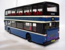 1:76 Scale Deep Blue Corgi VOLVO Double-decker Bus Model