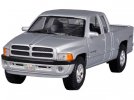 Red / Silver 1:24 Scale Welly Diecast Dodge RAM 1500 Pickup