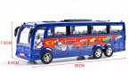 Kids Blue And Red Plastics Two Bus Toys