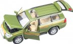 Green / White / Black 1:32 Kids Diecast Toyota Land Cruiser Toy