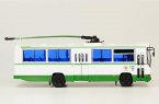 White 1:76 SK5105GP NO.101 Diecast GuangZhou Trolley Bus Model