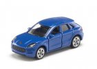Mini Scale Kids Blue SIKU 1452 Diecast Porsche Macan Turbo Toy