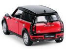 Yellow / Red 1:24 Scale Diecast Mini Cooper Clubman Model