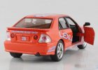 Orange 1:36 Scale Kids NO.3 Diecast Lexus IS300 Toy