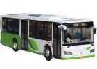 1:64 Scale White-Green NO.30 Diecast Sunwin City Bus Model