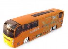 1:50 scale orange Tour de France bus model