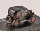 1:76 Scale Oxford Black Diecast Austin Car Model