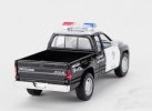White-Black 1:36 Scale Police Diecast Dodge RAM Pickup Truck Toy