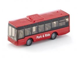 1:87 Mini Scale Red Siku U1021 Die-cas City Bus Toy