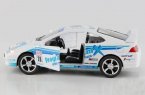 Kids 1:36 Scale White WRC Diecast Honda Integra Toy