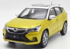 Yellow / Orange 1:18 Scale Diecast 2016 BYD Song SUV Model