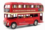 Medium Scale Red /Green 1905 Year Double Decker London Bus Model