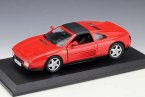 Red / Gray 1:18 Scale Bburago Diecast Ferrari 348TS Model