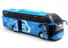 Blue 1:42 Scale Diecast HIGER H92 Tour Bus Model