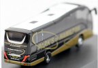 Black Mini Size Oxford Die-Cast Plaxton Tour Bus Model