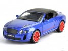 1:24 Scale Blue / White Diecast Bentley Continental ISR Model