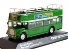 Kids 1:76 Scale Green Color Alloy London Double Decker Tour Bus