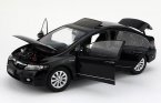 Black / Red / White / Gray 1:18 Scale Diecast Honda CIVIC Model