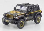 Black / Yellow / Blue / Green Diecast Jeep Wrangler Rubicon Toy