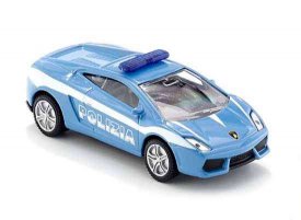 Kids Blue Police SIKU 1405 Diecast Lamborghini Gallardo Toy